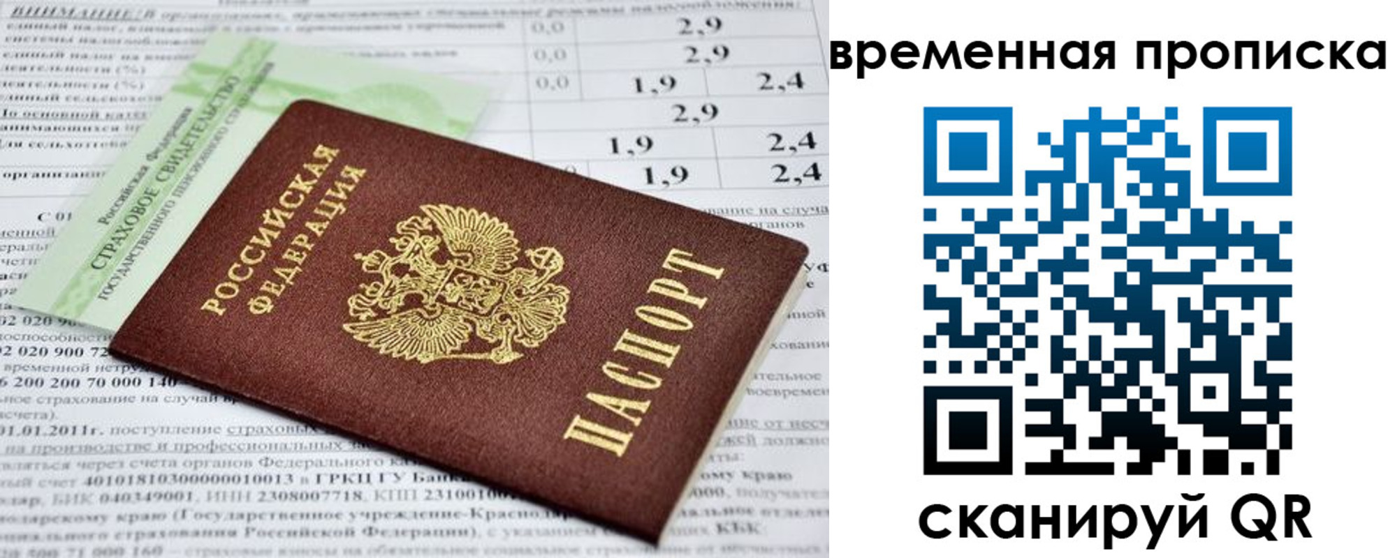 временная прописка в Бородино